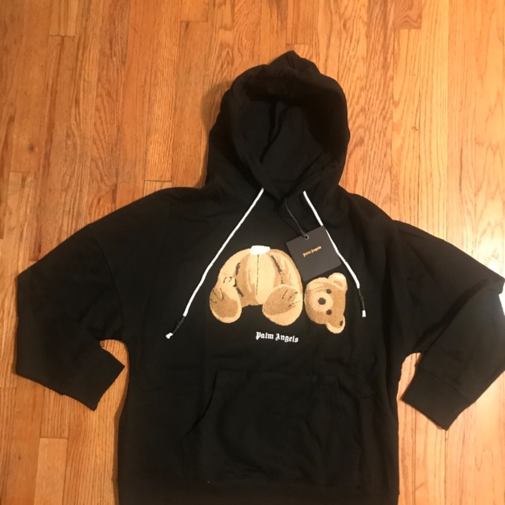 Palm Angels Bear Hoodie Brand New-M